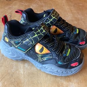 Boys size 4 Sketchers - Dinosaur - Used